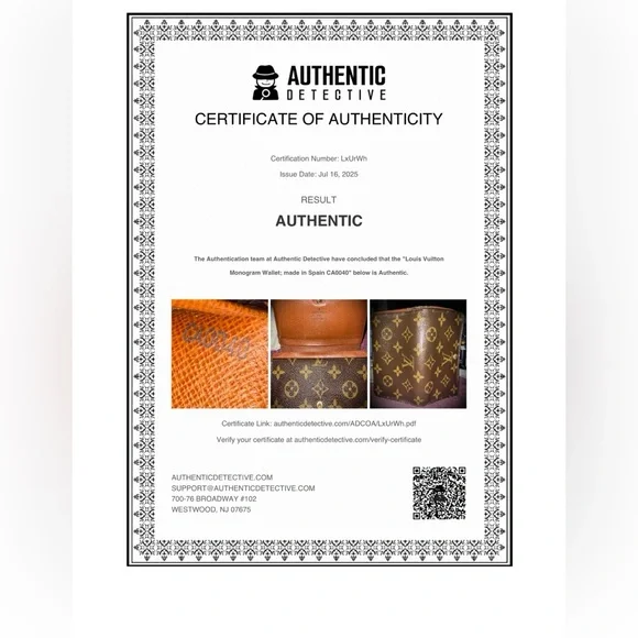 Louis Vuitton Wallet - COA Included - Picture 2 of 13